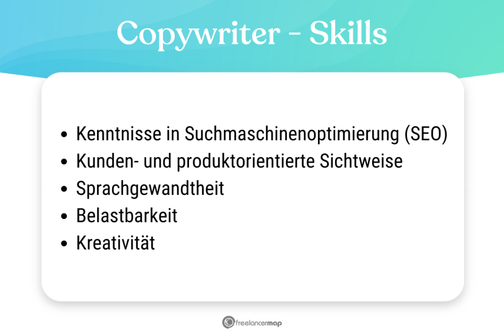 Diese Skills sollte ein Copywriter mitbringen