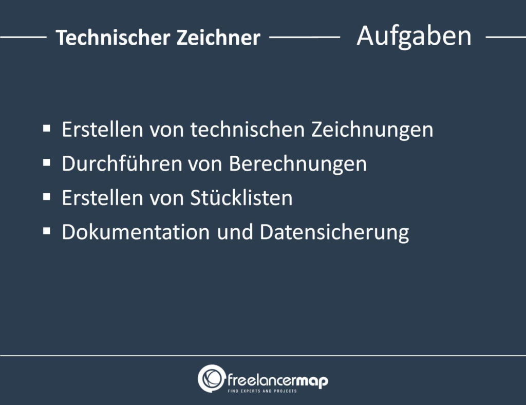 Aufgaben eines Technischen Zeichners