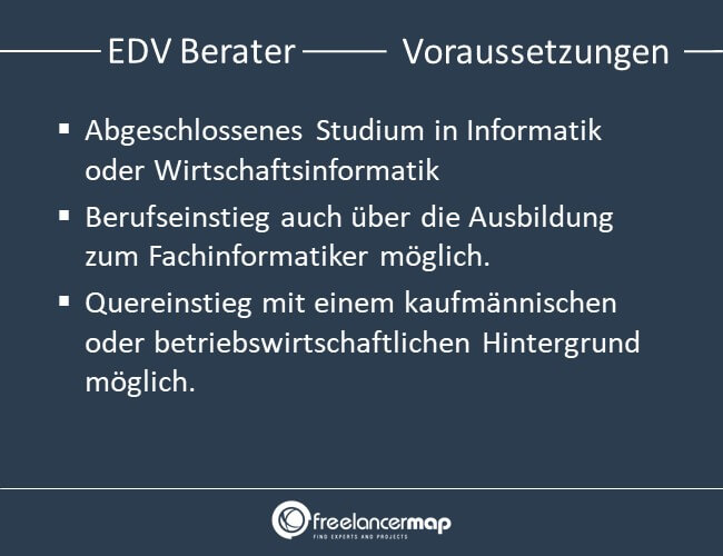 Voraussetzungen, die ein EDV Berater mitbringen muss