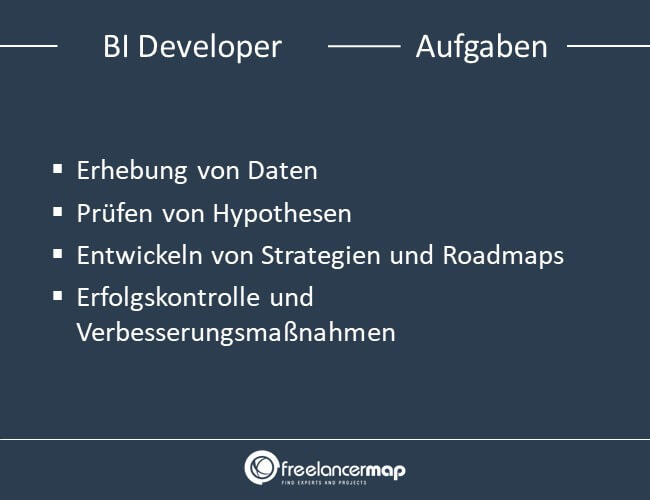 Aufgaben eines BI Developers