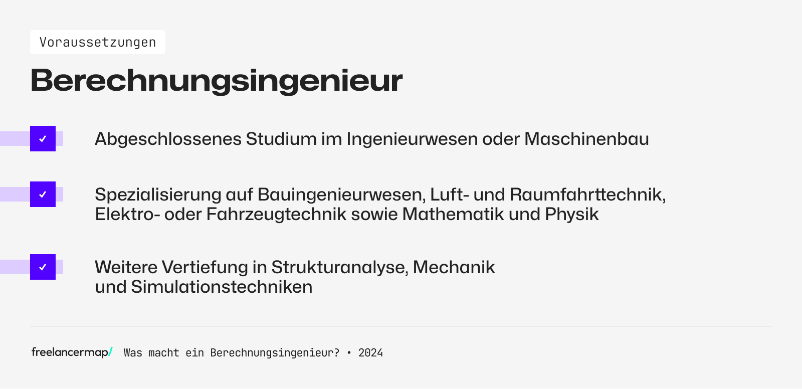 Voraussetzungen, um Berechnungsingenieur zu werden
