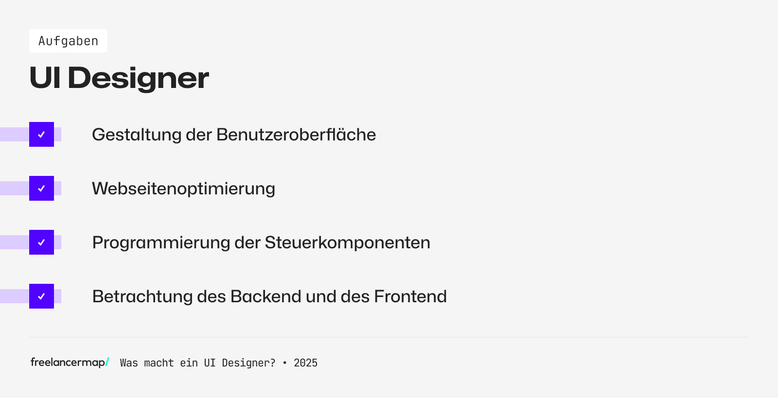 Diese Aufgaben warten im User Interface Design
