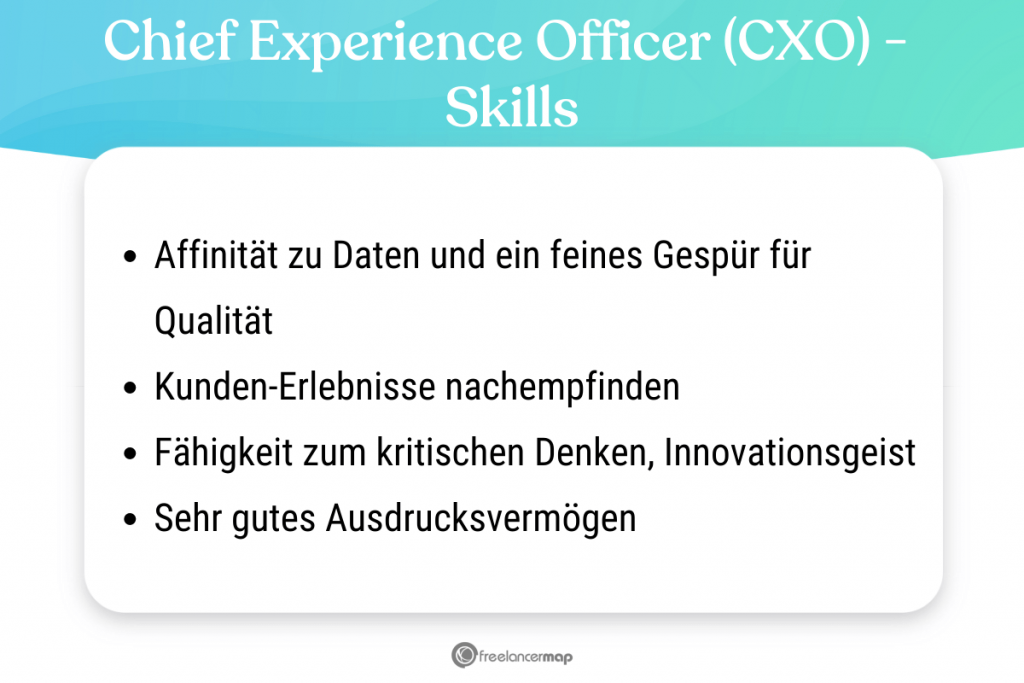 Diese Skills sollte ein Chief Experience Officer besitzen