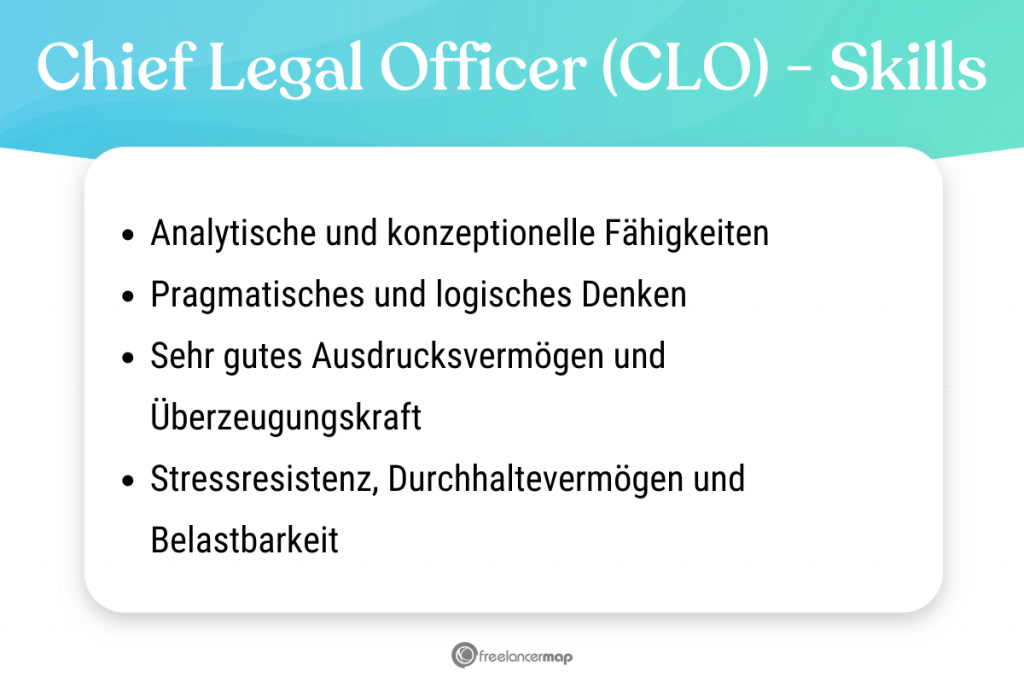 Diese Skills sollte ein Chief Legal Officer besitzen