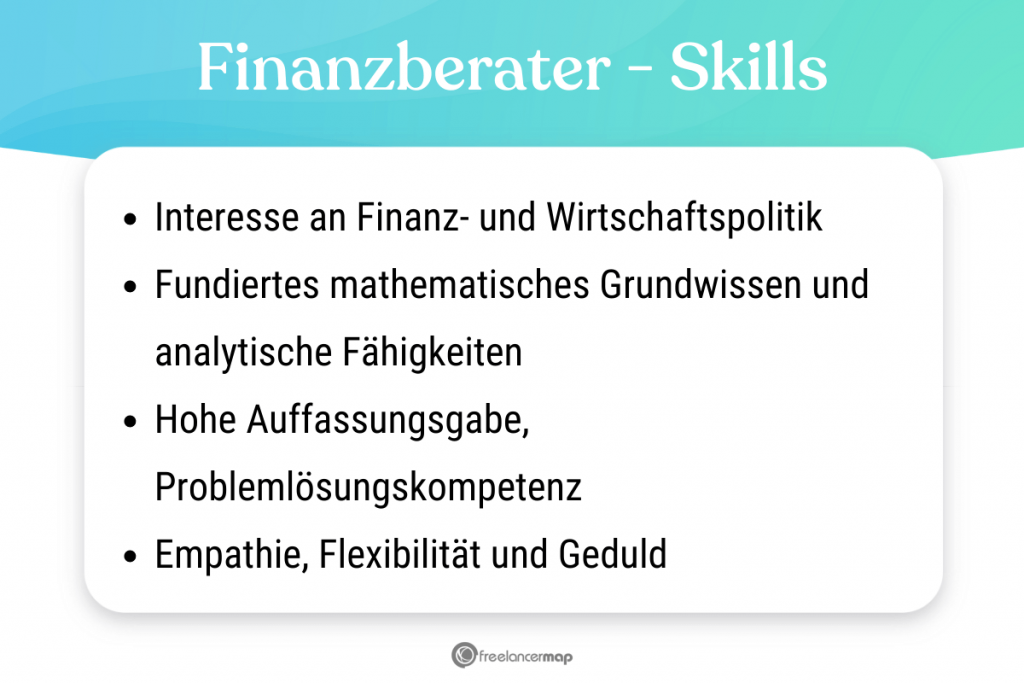 Diese Skills sollte ein Finanzberater besitzen