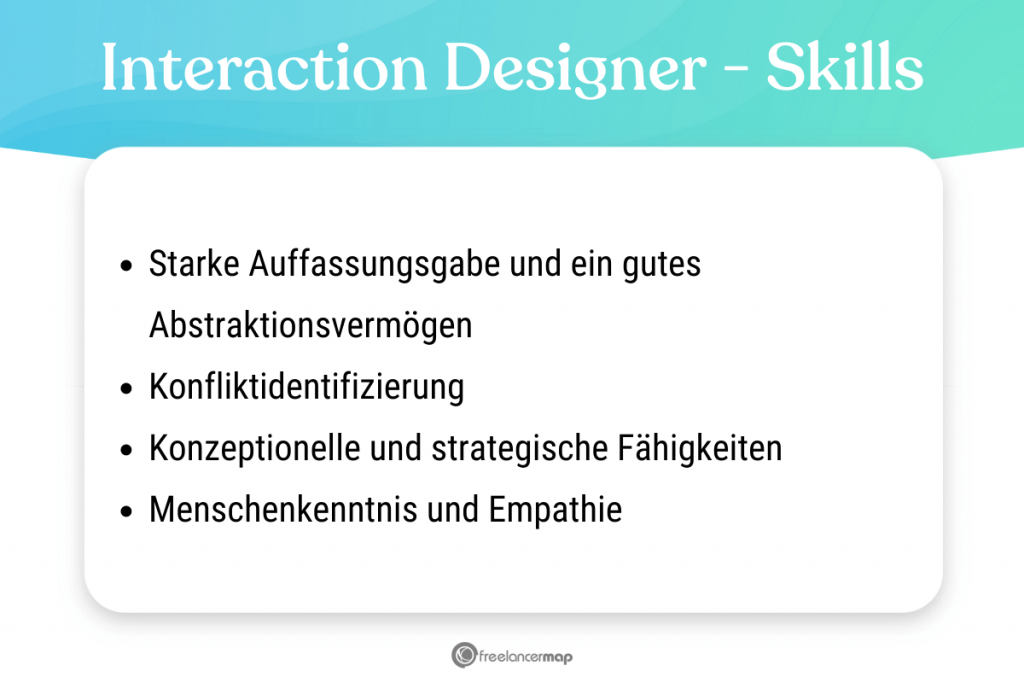 Diese Skills sollte ein Interaction Designer besitzen