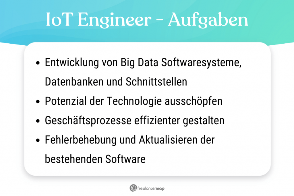 Aufgabenbereiche des IoT Engineers