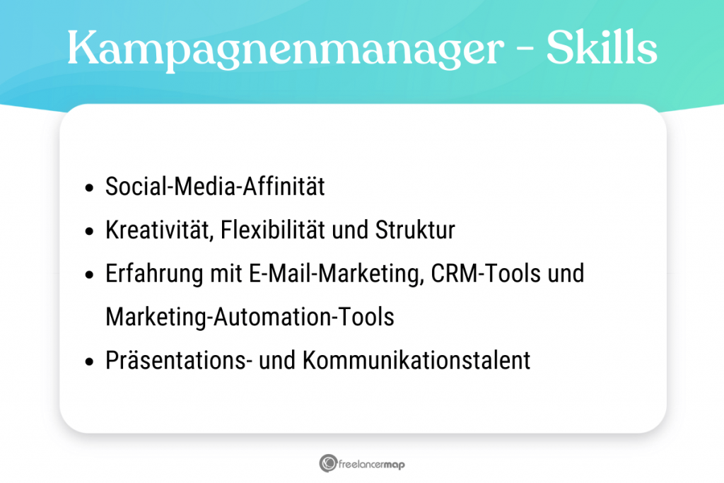 Diese Skills sollte ein Kampagnenmanager besitzen