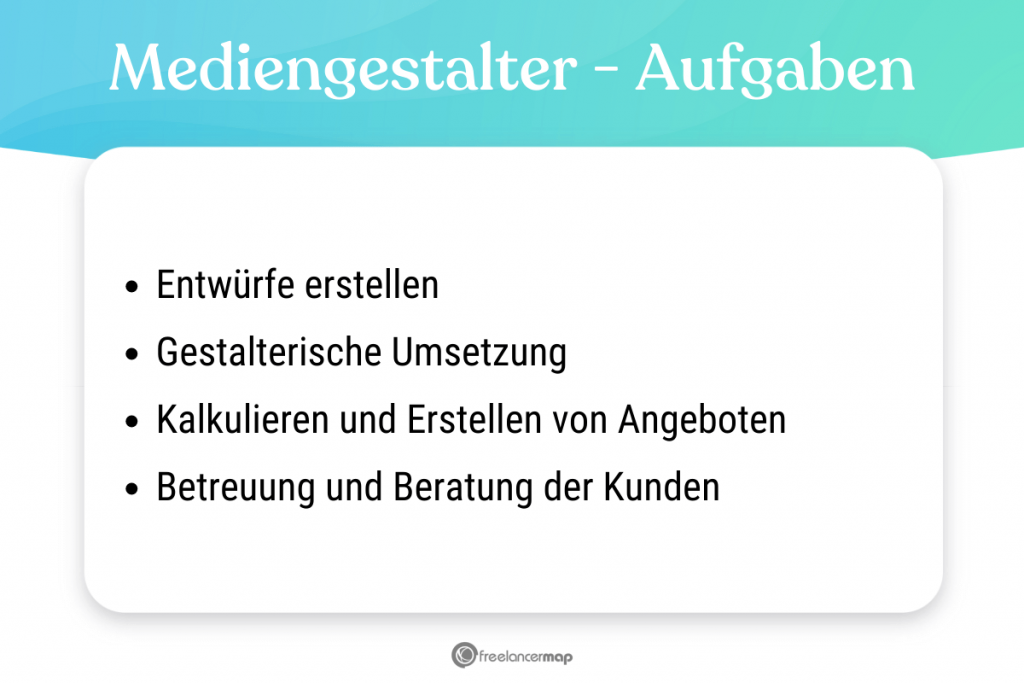 Aufgabenbereiche des Mediengestalters