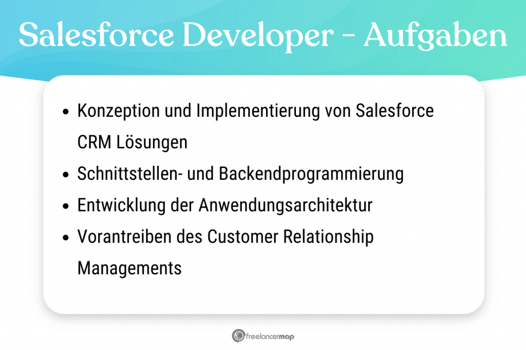 Aufgabenbereiche des Salesforce Developers