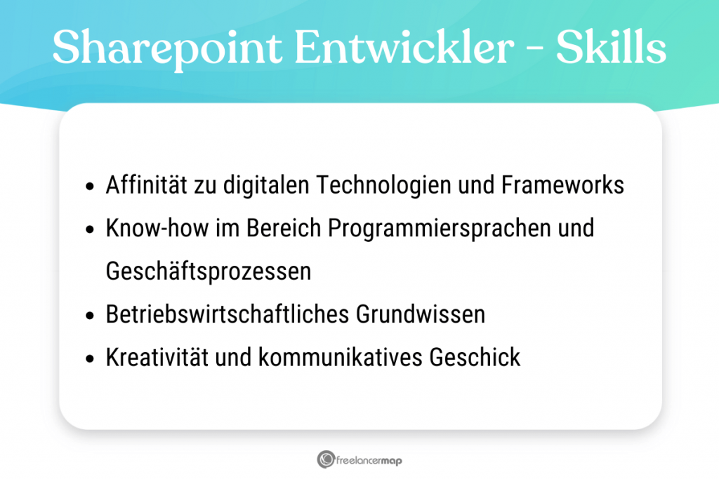 Diese Skills sollte ein Sharepoint Entwickler besitzen