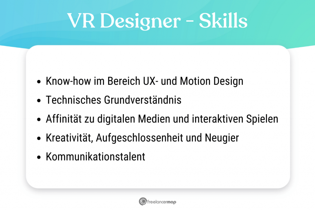 Diese Skills sollte ein VR Designer besitzen