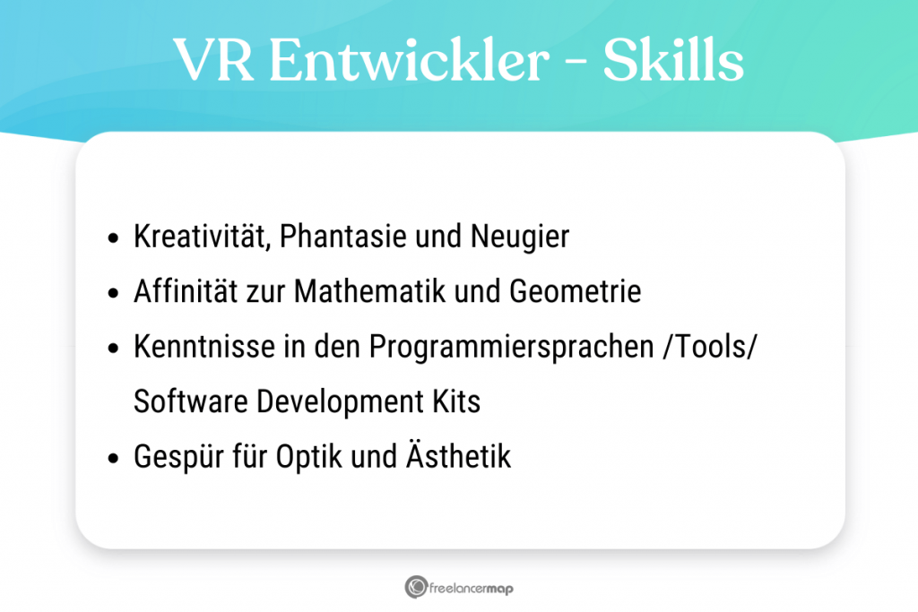 Diese Skills sollte ein VR Entwickler besitzen