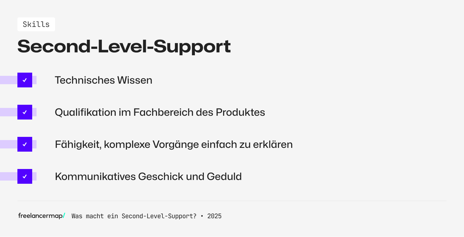 Im Second Level gehören technisches Wissen, Kommunikation und Geduld zu den wichtigsten Skills