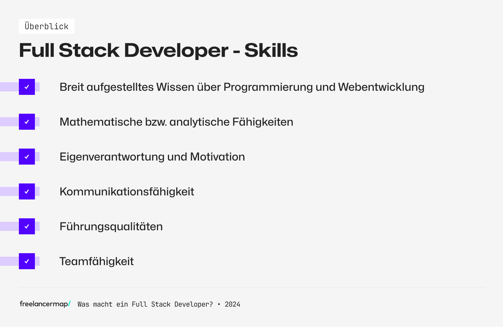 full stack developer skills