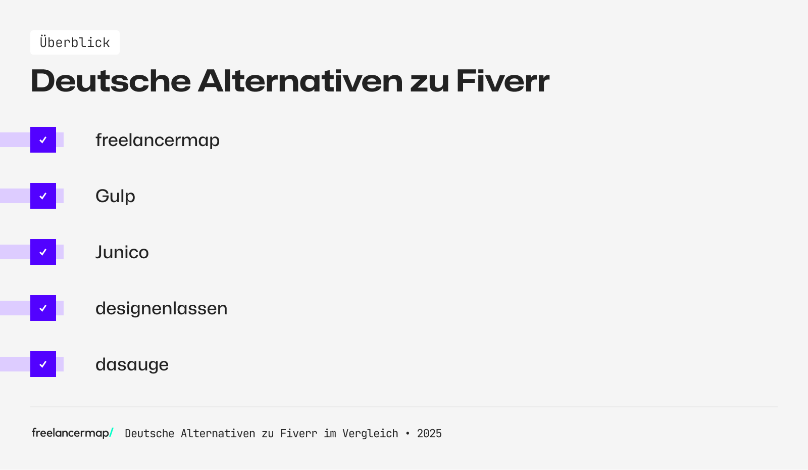 Deutsche Alternativen zu Fiverr