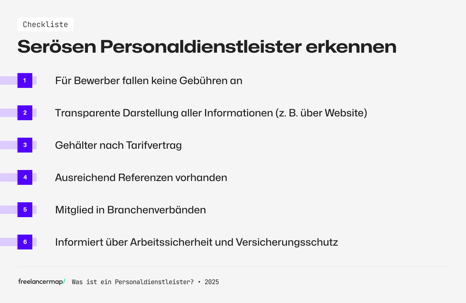 So erkennen Sie seriöse Personaldienstleister