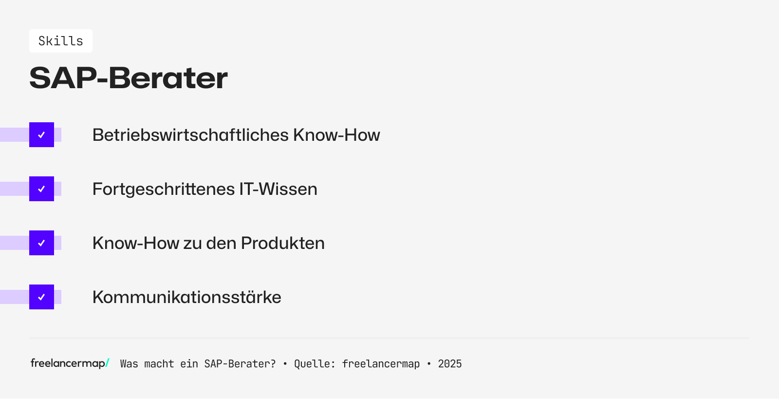 Ein SAP-Berater hat betriebswirtschaftliche Kenntnisse